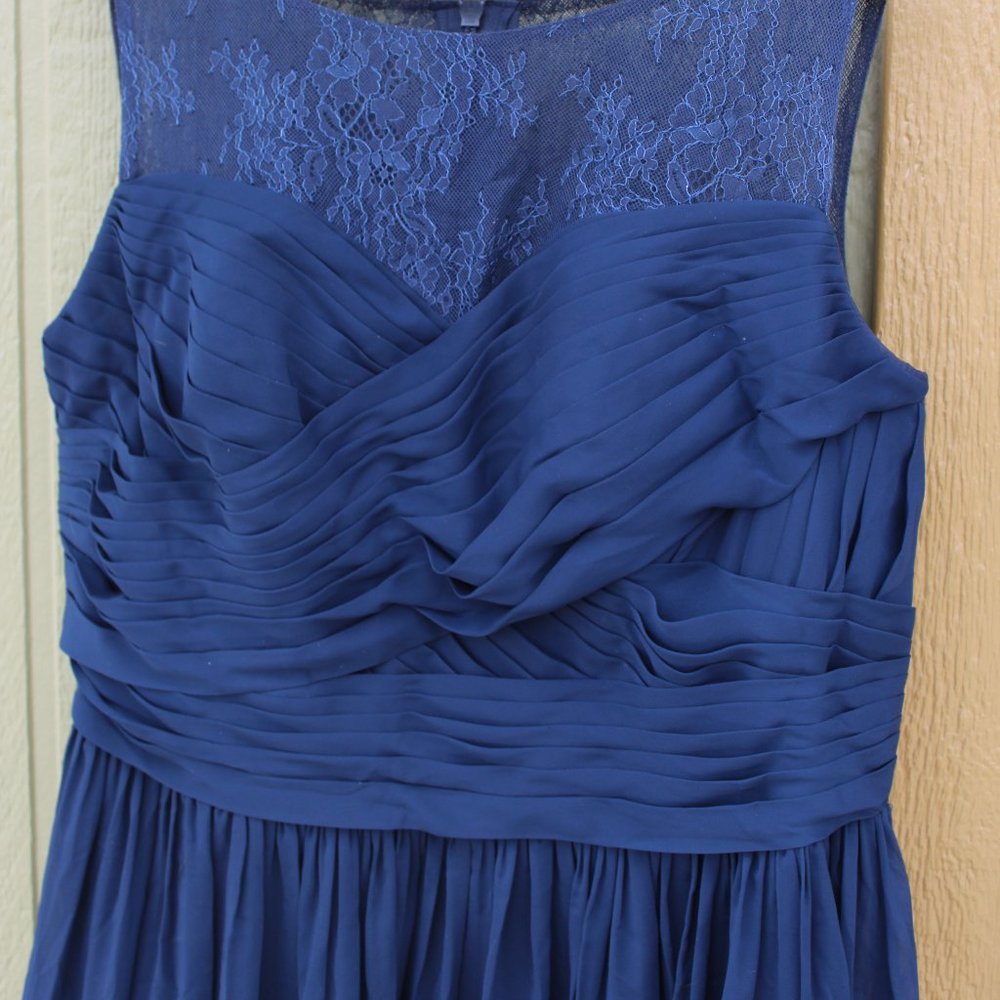 Navy Blue Bridesmaid dress